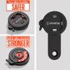 sincetop Bike Phone Mount, Mountain Bicycle Stem Phone Holder - Secure Lock & Quick Release, Robust Aluminum Handlebar Phone Mount, MTB Road Bike Cell Phone Clip for iPhone and 4"-7.3" Smartphones view 2