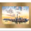Poster Palooza 13.5x40 Contemporary Bronze Complete Wood Panoramic Frame with UV Acrylic Plexiglass, Foam Board Backing & Hardware Included view 3