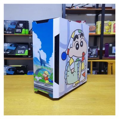 BBNB Gaming Case,Mid-Tower PC Gaming Case ATX/M-ATX/ITX - Front I/O USB 3.0 Port - Tempered Glass Side Panel - 6 Fan Position - Water Cooling Ready