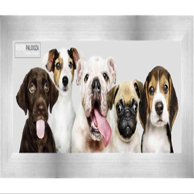 Poster Palooza 10x32 Contemporary Pewter Complete Wood Panoramic Frame with UV Acrylic Plexiglass, Foam Board Backing & Hardware Included
