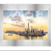 Poster Palooza 10x32 Contemporary Pewter Complete Wood Panoramic Frame with UV Acrylic Plexiglass, Foam Board Backing & Hardware Included view 3