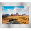 Poster Palooza 10x32 Contemporary Pewter Complete Wood Panoramic Frame with UV Acrylic Plexiglass, Foam Board Backing & Hardware Included view 4