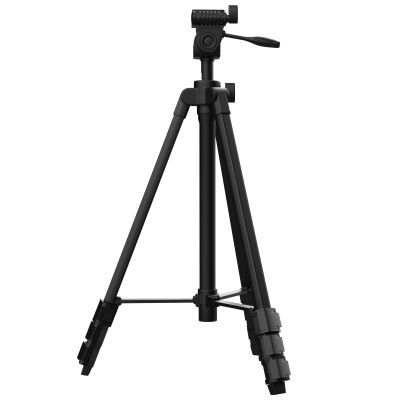 55 inch Lightweight Aluminum Laser Level Tripod with Bubble Level, Quick Release Plate with 1/4"-20 Screw Mount for Laser Level, Point Lasers