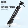 55 inch Lightweight Aluminum Laser Level Tripod with Bubble Level, Quick Release Plate with 1/4"-20 Screw Mount for Laser Level, Point Lasers view 4