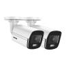 ANNKE 3K Add-On Security Bullet Camera with Full Color Night Vision, 2X 4-in-1 TVI/AHD/CVI/CVBS CCTV Surveillance Cam with Built-in Mic, 2.8mm Lens, IP67 Weatherproof, (Cable & Adapter Included) view 1