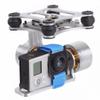 2-Axis Aluminum Brushless Camera Mount Gimbal Frame for Gopro Hero 2 3 DJI Phantom 2 view 2