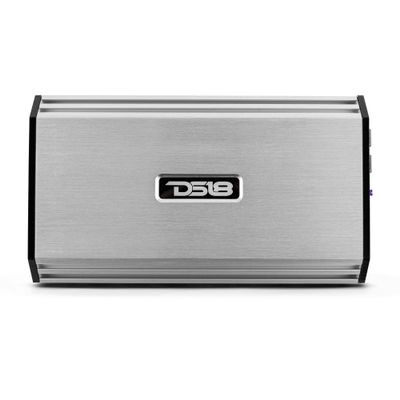 DS18 S-1600.2/SL Car Audio Amplifier 2 Channel, Full Range, Class AB, 1600 Watts (Silver) (Renewed)