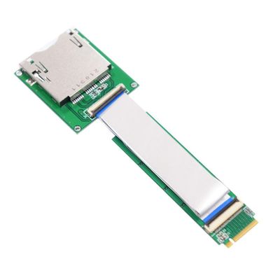 chenyang USB 3.1 Gen 2 10Gbps CF Express Type B Memory Card Reader to M.2 NVME PCB Converter Adapter with 20cm Flat Cable