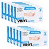 ForPro Disposable Vinyl Gloves, Clear, Industrial Grade, Powder-Free, Latex-Free, Non-Sterile, Food Safe, 2.75 Mil. Palm, 3.9 Mil. Fingers, Small, 100-Count (Pack of 10) view 1