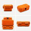 Evergreen 57 Waterproof Dry Box Protective Case with Pick & Pluck Foam - Travel Safe/Mil Spec/USA Made - for Cameras, Phones, Hiking, Boating, Water Sports, Action Cams (Orange) view 2