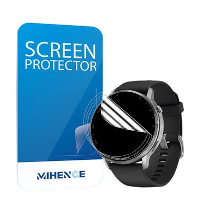 [ 3 PCS ] Mihence Compatible for Garmin D2 Air X15 Screen Protector, HD Full Coverage Invisible Screen Protector for D2 Air X15 Smartwatch