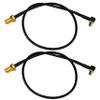 Proxicast 12 inch TS9 to SMA Female External Antenna Adapter Cable Pigtail for 4G/5G Modems, Hotspots & Routers - Nighthawk M6/MR6500, M5/MR5100, M1/MR1100, Jetpack 8800L, 7730L (ANT-104-TS9-2PK) view 1