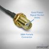 Proxicast 12 inch TS9 to SMA Female External Antenna Adapter Cable Pigtail for 4G/5G Modems, Hotspots & Routers - Nighthawk M6/MR6500, M5/MR5100, M1/MR1100, Jetpack 8800L, 7730L (ANT-104-TS9-2PK) view 3