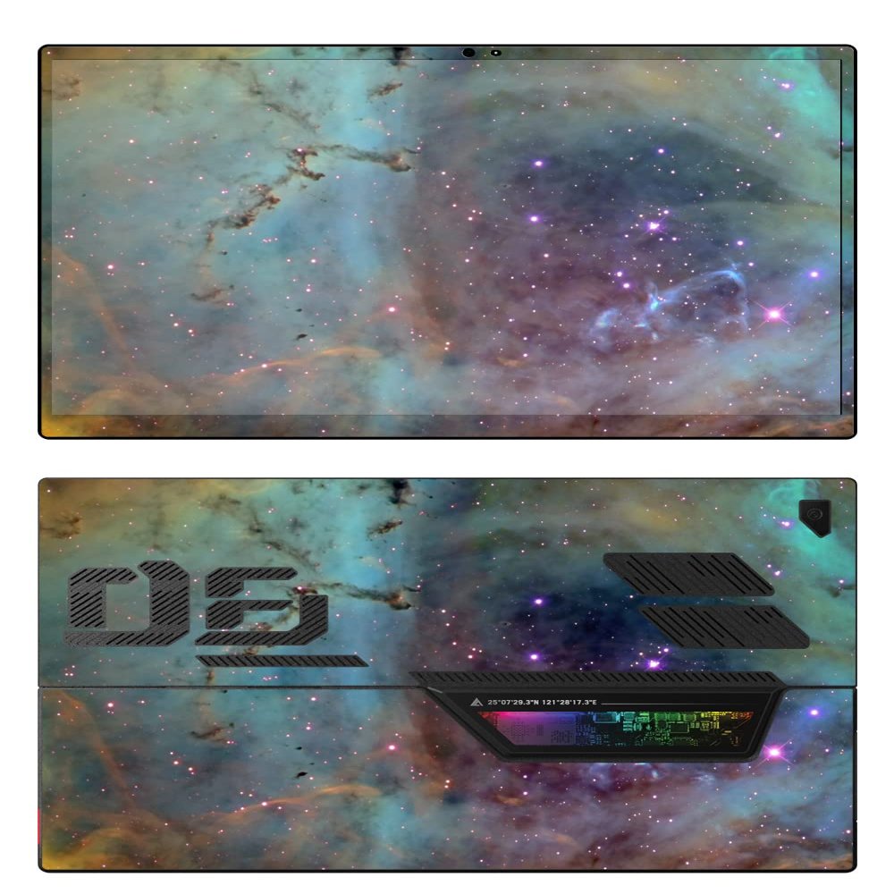 Decalrus - Protective Decal Sticker for The Asus ROG Flow Z13 GZ301 (13.4" Screen) case Cover wrap ASrogFlowZ13_GZ301-74