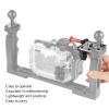 Camera Shutter,Clamp Mount for Underwater Diving Light Arms Tray System, Photography Diving Camera,for, for A6000 Series, for RX100 Series,etc view 2