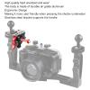 Camera Shutter,Clamp Mount for Underwater Diving Light Arms Tray System, Photography Diving Camera,for, for A6000 Series, for RX100 Series,etc view 3