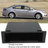 Acouto Stereo Radio Storage Box Car Dash Audio Radio Pocket 1Din Dashboard Organizer Black Auto Accessory Replacement for MAZ view 3