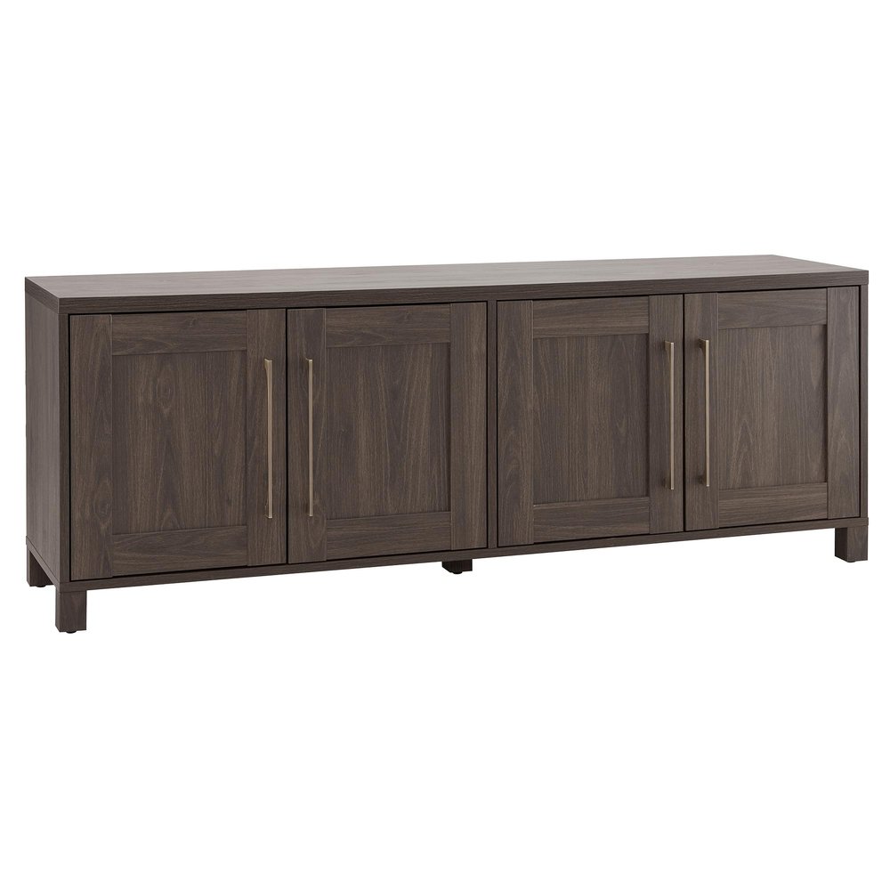 Henn&Hart 68" TV Stand for TVs up to 75", Rich Brown
