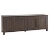 Henn&Hart 68" TV Stand for TVs up to 75", Rich Brown view 1