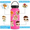 200 PCS Cute Mushroom Stickers Pack, Vinyl Mushroom Stickers, Waterproof for Water Bottle, Scrapbook, Laptop, Phone Case, Teens Girls Adults Kawaii view 3
