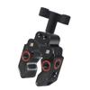 Super Clamp, Camera Clamp Mount with Locating Pin for ARRI Standard, 1/4"-20 & 3/8"-16 Thread Versatile Strong C Clamp Accessories Compatible with Gopro/Monitor/LED Lights/Flash/Microphone view 1