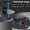 Super Clamp, Camera Clamp Mount with Locating Pin for ARRI Standard, 1/4"-20 & 3/8"-16 Thread Versatile Strong C Clamp Accessories Compatible with Gopro/Monitor/LED Lights/Flash/Microphone view 4