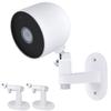 2Pack Adjustable Security Wall Mount Bracket for Google Nest Cam Outdoor or Indoor, Battery, Perfect View Angle for Your Security Camera System - White view 1