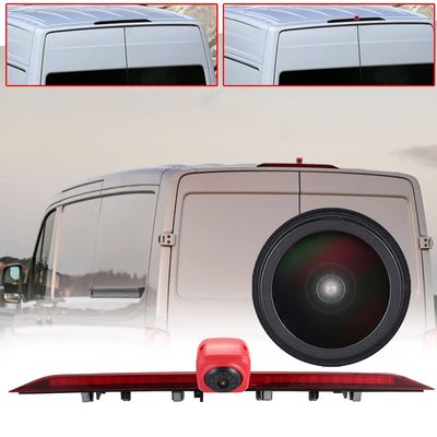 18 mm Lens Car Third Roof Original Brake Light Reversing Camera, Replacement for VW Crafter 2017 Man TGE from 2017 Modified Transport Vehicle Brake Light Bus