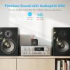 1Mii B06HD+ Hi-Res LDAC Bluetooth 5.3 Receiver for Home Stereo, Hi-Fi Bluetooth Audio Adapter w/Display, Built-in Audiophile DAC, aptX HD Low Latency, RCA Optical Coaxial for Old Stereo Receiver view 3