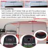 Berlingan 18 mm Lens car Third roof Original Brake Light Rear View Camera, Replacement for VW Crafter 2017 Man TGE from 2017 Modified view 2