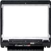 11.6 inch HD LED LCD Display Touch Screen Digitizer Assembly + Black Bezel for HP Chromebook 11-v020nr 11-v020wm 11-v021nb 11-v025wm 11-v050na 11-v051na (with Touch Board) (1366X768) view 2