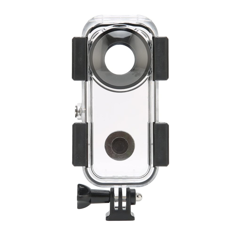 wendeekun Dive Case Housing for ONE X2, 40m / 131ft Depth Camera Case, Transparent Housing Underwater Diving Shell, PC + Glass (Material)