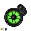 Fusion MS-RA670 Marine Receiver with 1 Pair Wet Sounds Recon6-BG-RGB 6.5" Marine RGB LED Speakers view 2