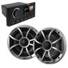 Fusion MS-RA670 Marine Receiver with 1 Pair Wet Sounds Recon6-S 6.5" Marine Speakers view 1