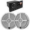 Fusion MS-RA670 Marine Receiver with 1 Pair Wet Sounds RECON6-XWW 6.5" Marine Speakers view 1