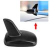 Car Shark Fin Antenna Decoration, ABS 3897ZIY Shark Fin Roof Antenna Car Antenna Aerial Car Replacement for 2016 2017 2018 Aerial Black view 4