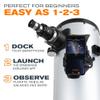 Celestron StarSense Explorer 8-inch App-Enabled Telescope  203mm Dobsonian with Smartphone Dock & StarSense App  iPhone & Android Compatible  Easy-to-Use for Beginners view 3