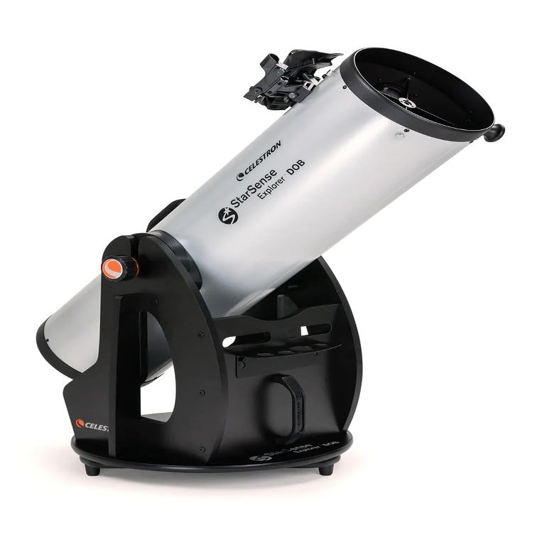 Celestron StarSense Explorer 10-inch App-Enabled Telescope  254mm Dobsonian with Smartphone Dock & StarSense App  iPhone & Android Compatible  Easy-to-Use for Beginners