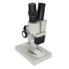 Lab Microscope Slides Binocular Stereo Microscope with WF10X Eyepiece Metal Body Optical Glass Lens 40X Microscope Parts (Color : Straight Head, Magnification : 20X) view 3