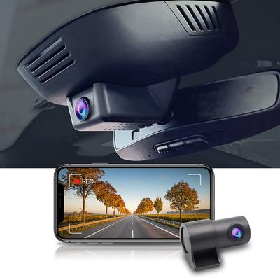 Fitcamx Front 4K+Rear 1080P Dash Cam Adapts for Polestar 2 2021-2026 Plus Peformance Launch Edition, OEM Look, Dual HD Video, WiFi & APP, Loop Recording, Gravity Sensor, Easy to Set, 128GB Card