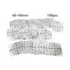 100pcs 60X60MM ReflectorSheet White Reflective Tape Target Compatible for Trimble Topcon Sokkia South Surveying Total Station view 2