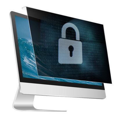 JFGH 17-32 inch Privacy Screen Filter - Acrylic Material Hanging Type, Anti-Blue Light Anti-Scratch Protector Film for Data Confidentiality / 23.6in 543x316mm
