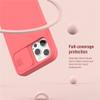 Camera Lens Protection Liquid Silicone Case for iPhone 13 12 Pro Max 11 Pro XS Max XR X 8 7 Plus Mini SE 2 Lens Push Pull Cover,Dark Green,for iPhone 12 view 4