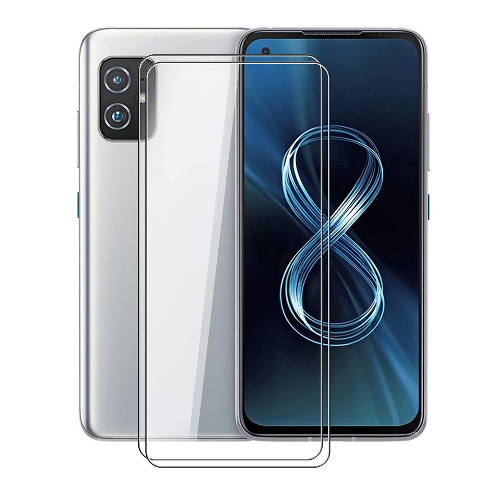 ZHKQT for Asus 8z Tempered Glass Screen Protector, [2 Pack] 9H Hardness Protective Film for Asus 8z (5.92"), High Clear, Anti Scratch, Bubble Free Tempered Glass Film