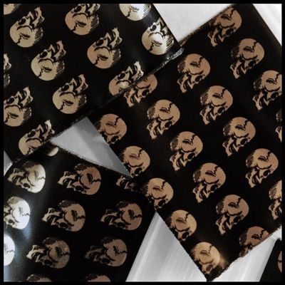 2020 Apple Mini Ziplock Baggies Gold Skull Design 400 Bags 2" X 2"