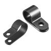 MECCANIXITY R Type Cable Clip Clamp Kit 50 Pack 12.7mm and 20 Pack 13mm for Wire Management Black view 4
