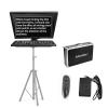 Desview 22 inch Big Teleprompter PC Computer Laptop Large Prompter Support Word TXT PDF for DSLR Professional Cameras Video Recording News Live Interview, with Wireless Remote Control and Foot Control