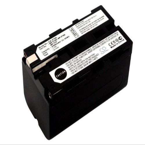 Ejjinenbby Replacement Battery Compatible for LED YN-600 RGB 3200-5500K CRI YN-308 3200K-5500K YN-760 5500K YN-216 3200-5500K YN-300LEDIII 3200-5500K CRI 95 YN-608 3200K-5500K (4400mAh/7.4V), Battery