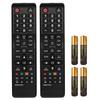 2 Packs BN59-01301A Remote Control for Samsung UA43NU7090 UN55NU7100 UN58NU7100 Smart 4K Ultra HDTV LED LCD 3D TVs, for BN59-01199F BN59-01289A Remote Controller Replacement with Batteries view 1