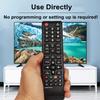 2 Packs BN59-01301A Remote Control for Samsung UA43NU7090 UN55NU7100 UN58NU7100 Smart 4K Ultra HDTV LED LCD 3D TVs, for BN59-01199F BN59-01289A Remote Controller Replacement with Batteries view 2